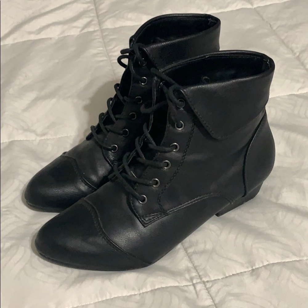 Black booties